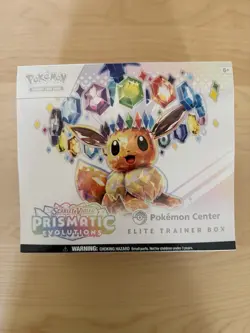 Pokemon TCG Prismatic Evolutions Pokemon Center Elite Trainer Box (ETB) - Image 1