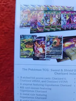 Pokemon Sword And Shield Ultra Premium Collection Charizard UPC Box - Sealed - Image 5