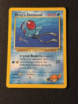 Misty’s Tentacool 57/132 - Pokemon Gym Heroes LP 1 - Image 1