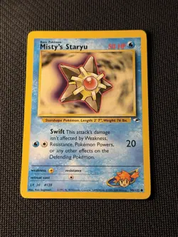 Mistys Staryu 90/132 - Pokemon Gym Heroes LP 1 - Image 1