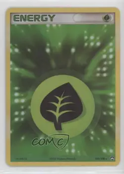 Grass Energy Reverse Foil Pokemon EX Power Keepers #103 2007 - Image 1