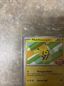 NEW! - Pokemon Pikachu Berkemeja Batik 101/SV-P Indonesia Journey Sealed Promo - Image 2