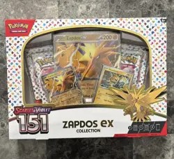 Pokemon Zapdos Ex 151 Collection Box Brand New Sealed - Image 1