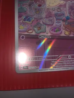 Pokemon TCG Milcery 152/142 Stellar Crown Holo Illustration NM - Image 4