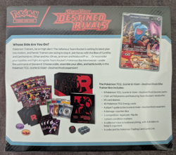 Pokemon TCG Destined Rivals ETB Elite Trainer Box NEW SEALED - Image 3