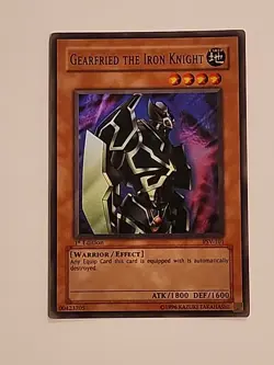 Yu-Gi-Oh! TCG Gearfried the Iron Knight PSV-101 1st Edition... - Image 2