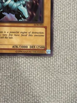 Yu-Gi-Oh! Blue Eyes White Dragon LOB-001 Legend of Blue Eyes - Image 5
