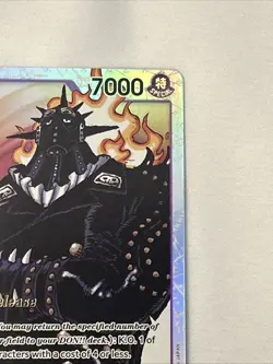 One Piece Card Game KING Super Pre-Release Gold Stamped Super Rare Holo NM - Image 3