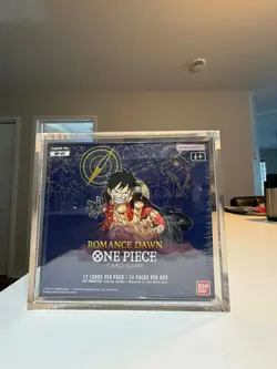 One Piece OP-01 Romance Dawn Booster Box BLUE BOTTOM English Wave One NEW SEALED - Image 1