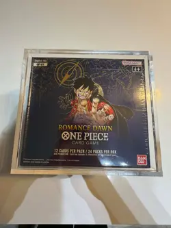 One Piece OP-01 Romance Dawn Booster Box BLUE BOTTOM English Wave One NEW SEALED - Image 4