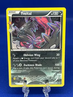 Pokemon TCG Yveltal RC16/RC32 Radiant Collection X&Y Generations Reverse Holo LP - Image 1