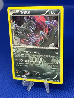 Pokemon TCG Yveltal RC16/RC32 Radiant Collection X&Y Generations Reverse Holo LP - Image 2
