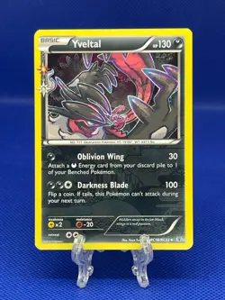 Pokemon TCG Yveltal RC16/RC32 Radiant Collection X&Y Generations Reverse Holo LP - Image 4