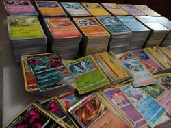 3000 Pokemon English Holo & Reverse Holo Bulk Card Lot - Common Uncommon Rare - Image 2