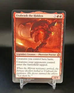 Custom Game Card-Urabrask The Hidden-LP Condition - Image 1