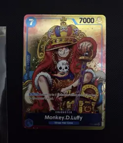 One Piece TCG Monkey.D.Luffy P-043 Promo Card Convention Foil - Image 2