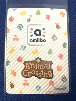 Authentic Animal Crossing Amiibo Card Series 4 Gracie 307 SP NEVER SCANNED MINT! - Image 2