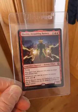 Electro Assaulting Battery mtg Rare 076 Magic: The Gathering Spider-Man - Image 3