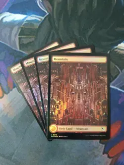 Mountain 0275 x 4 - Full Art FOIL | 7% Off 2+ | Karlov Manor | NM | MTG - Image 1