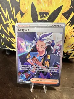 Drayton 244/191 SIR Special Illustration Rare Surging Sparks Pokemon TCG NM/M - Image 2
