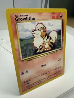 Growlithe [1999-2000] #28 - Pokemon Base Set - Image 2