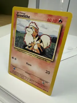 Growlithe [1999-2000] #28 - Pokemon Base Set - Image 3