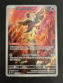 Fezandipiti Illustration Rare SV: Shrouded Fable SFA 073/064 NM Pokemon - Image 1