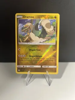 Drampa 159/236 Pokemon Sun & Moon 2019 Cosmic Eclipse Reverse Holo Rare - Image 1