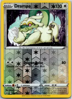 Drampa - SWSH01: Sword & Shield Base Set 149/202 - Rare - NM Pokemon TCG - Image 1