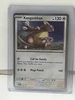 Pokemon TCG Kangaskhan #202 Destined Rivals Cosmos Holo Black Star Promo - Image 1