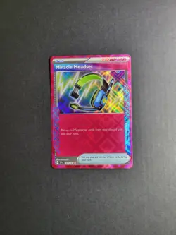 Miracle Headset 183/191 Pokemon TCG S&V Surging Sparks Ace Spec Rare NM - Image 2