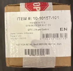 Pokemon TCG Destined Rivals BOOSTER BOX CASE Factory Sealed 6 Box - Image 1