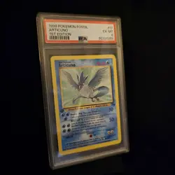 Pokemon 1999 Articuno Fossil 17/62 1st Edition Regular Rare English PSA 6 - Image 1