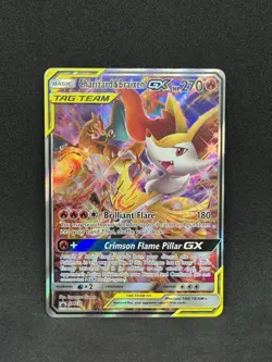 Pokemon Charizard & Braixen GX SM230 Black Star Promo - Image 1