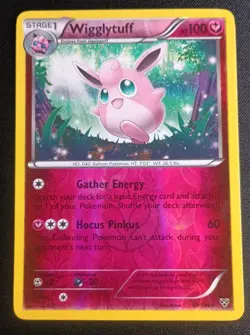 Pokemon XY Base Set - Wigglytuff 89/146 - Reverse Holo Rare - Image 1