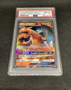PSA 10 Charizard GX Detective Pikachu SM195 Promo Pokemon TCG Gem Mint - Image 4