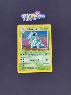 Pokemon TCG Nidoqueen Base Set 2 12/130 Holo Rare Swirl LP. - Image 1