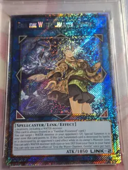 Yugioh - Chirstmas Sale: PSA 9 | Eria the Water Charmer, Gentle | Plat | RA03 - Image 2