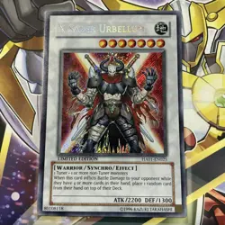 Yugioh X-Saber Urbellum HA01-EN025 Limited Edition Secret Rare - Image 1