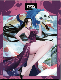 PSA Magazine One Piece Boa Hancock OP07-038 Game Card - Image 2