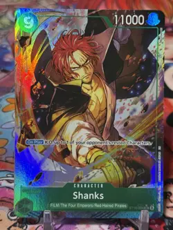 SHANKS - One Piece ST16-004 - AA Alt Art Super Rare SR - Premium Booster Vol. 2 - Image 1