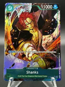 SHANKS - One Piece ST16-004 - AA Alt Art Super Rare SR - Premium Booster Vol. 2 - Image 1