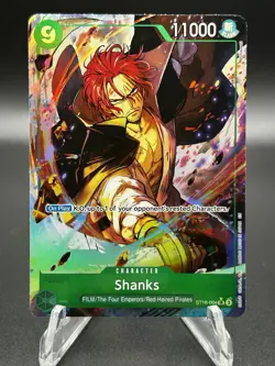 SHANKS - One Piece ST16-004 - AA Alt Art Super Rare SR - Premium Booster Vol. 2 - Image 2