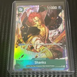 SHANKS - One Piece ST16-004 - AA Alt Art Super Rare SR - Premium Booster Vol. 2 - Image 1
