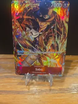 Sabo (Illustration Box Vol.5) OP05-007 One Piece Promotion Cards Foil - Image 3