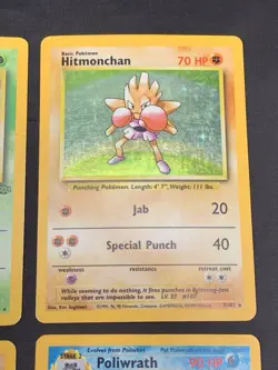 Vintage Rare Holo Pokemon Card Lot 1999/2000 - Base Set, Jungle, Fossil - MP/HP - Image 4