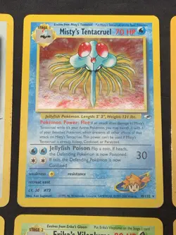 Vintage Pokemon Cards Holo Rare WOTC Lot Gym Heroes, Team Rocket, Base Set MP/HP - Image 3