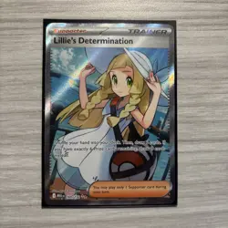 Lillies Determination 169/132 Mega Evolution Full Art Trainer Card - Mint - Image 1