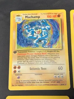 Vintage Holo Rare Pokemon Cards WOTC Era Base Set, Fossil, Jungle MP/HP Mewtwo - Image 2