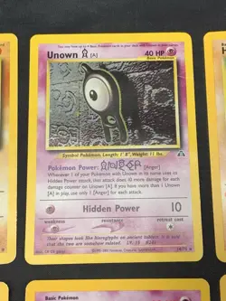 Vintage Holo Rare Pokemon Cards WOTC Era Base Set, Fossil, Jungle MP/HP Mewtwo - Image 3